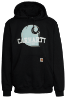 Carhartt Loose Fit Midweight Logo Graphic Long Sleeve Hoodie for Men Bass Pro Shops