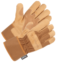 XL Men's Leather Work Gloves - Insulated - UnoClean