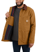 Carhartt blanket lined cheap chore coat