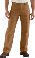 Carhartt Loose-Fit Washed Duck Utility Work Pants for Men