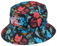 BASS PRO SHOPS ロウクラウン　ハワイアン　バケットハット Bass Pro Shops Low-Crown Hawaiian Bucket Hat(刺繍ロゴ) – 主