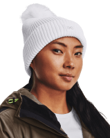 Under armour white beanie hotsell
