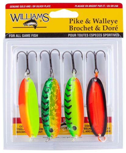 Williams Pike & Walleye Wabler Spoon Kit