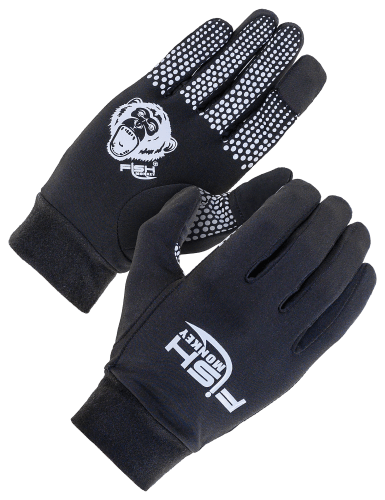 Fish Monkey Monkey Hands Gloves for Men