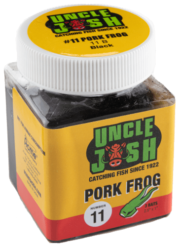 Uncle Josh # 101 type SALTY FROG Pork Rind Bait Frogs 