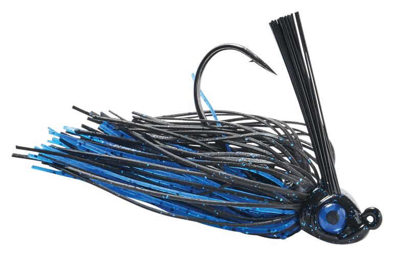 Largemouth Bass Fishing Fish Hook Light Blue Camouflage Custom