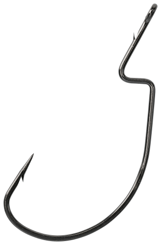 VMC XL Wide-Gap Worm Hook - Black