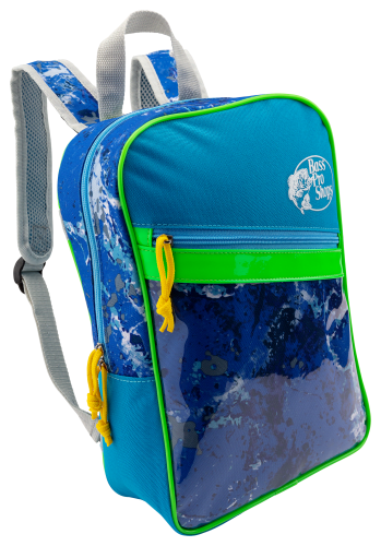 Bass Pro Shops Tackle Backpack 3600 for Kids - Clear