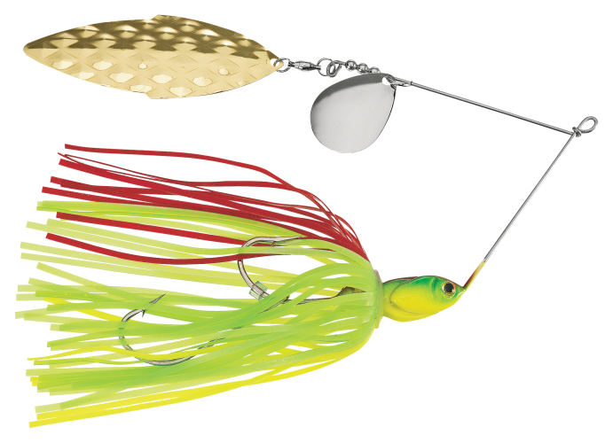 Cabela's Fisherman Series Muskie/Pike No-Roll Spinnerbait - Red Shad