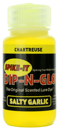 Spike-It Dip-N-Glo Soft Plastic Lure Dye Salty Garlic