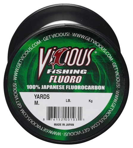 Vicious Fishing Fluoro 100% Japanese Fluorocarbon Fishing Line