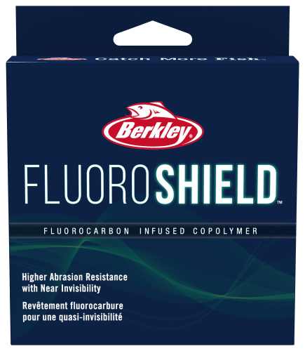 Berkley FluoroShield Fluorocarbon Fishing Line, Clear