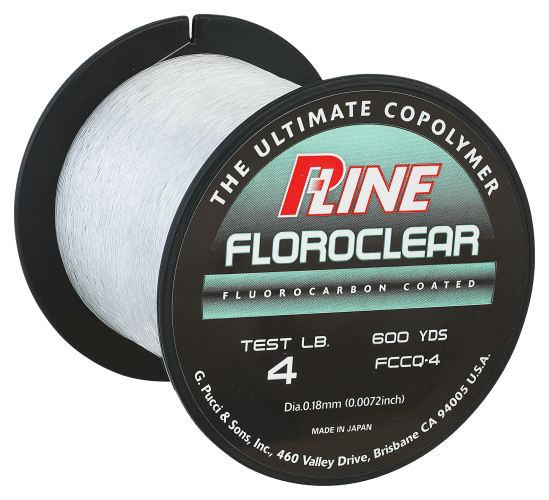 P-Line Floroclear Fishing Line - 600 Yards