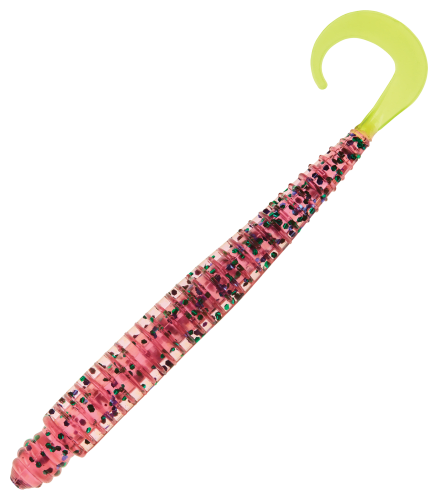 Mister Twister Ringworm Softbait - Chartreuse Pepper