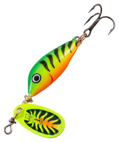 Blue Fox Size 2 Vibrax Minnow Spin Fishing Lure 1/8 oz Rainbow