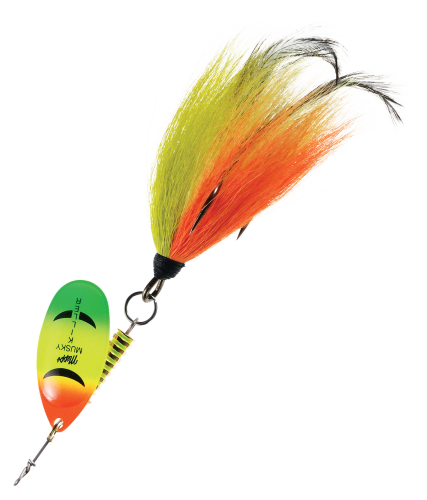  Mepp's BM HO-BO MuskyKiller-Bucktail, 3/4-Ounce, Hot Orange :  Fishing Spinners And Spinnerbaits : Sports & Outdoors