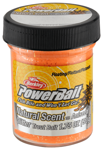 Berkley PowerBait Natural Scent Glitter Trout Bait Dough