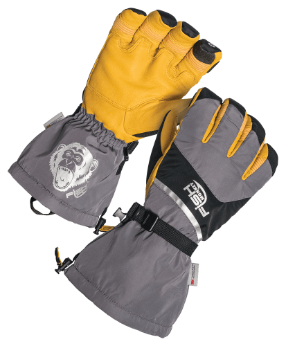Fish Monkey Yeti Gloves