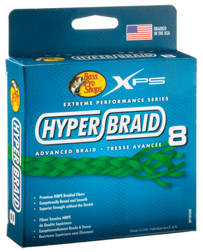 Bass Pro Shops XPS Hyper Braid 8 Fishing Line - Green