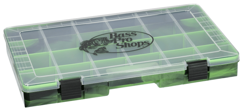 2 Bass Pro Shops Clear Tackle Box/Organizer New