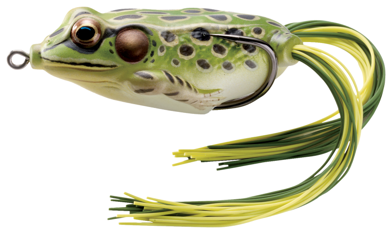 LiveTarget Hollow Body Frog Green / Yellow