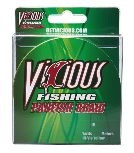 Vicious Fishing Panfish Braid Fishing Line