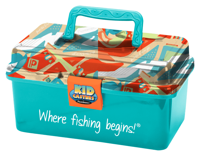 Toddler tackle box top