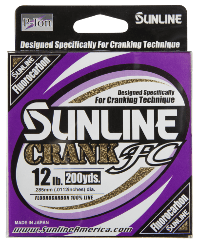 Sunline Crank FC Fluorocarbon Line - 12 lb.
