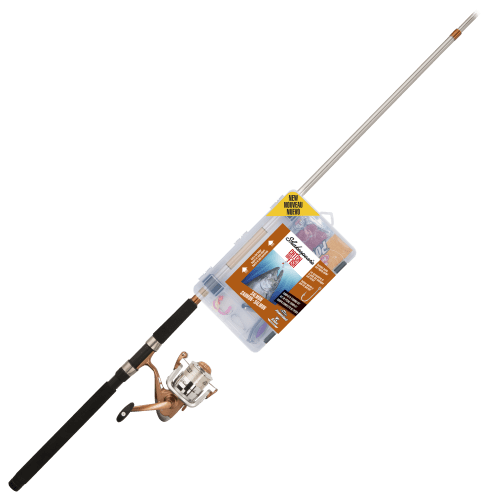 Shakespeare SALT Jetty Jouster Sea Fishing Combo, Includes Strong