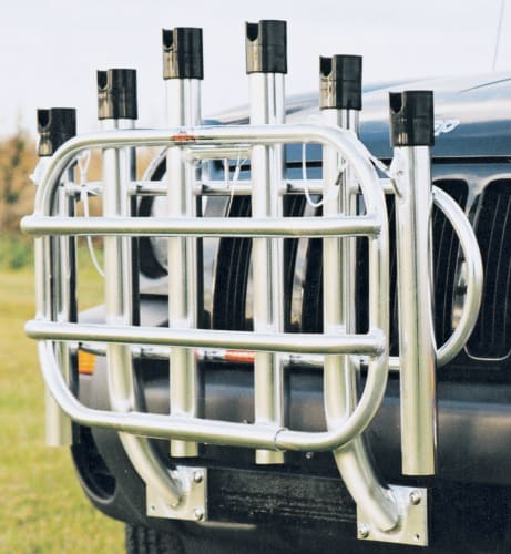 Hitch mount rod and cooler holder 2025