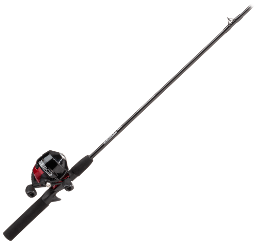Zebco 404 Spincast Reel and Fishing Rod Combo, Tackle Included 