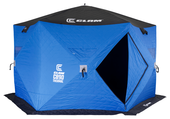 Clam C-890 Thermal Hub Ice Fishing Shelter