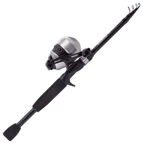 Zebco 33 Micro Triggerspin Spincast Reel and Telescopic Fishing Rod Combo,  Extendable 19-Inch to 5-Foot Telescopic Fishing Pole, QuickSet Anti-Reverse Fishing  Reel with Bite Alert, Silver/Black : : Everything Else