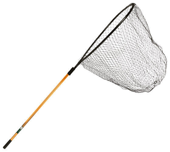 Sturdy Extendable Fishing Net - Reliable Rubber Coated - Freshwater  Saltwater