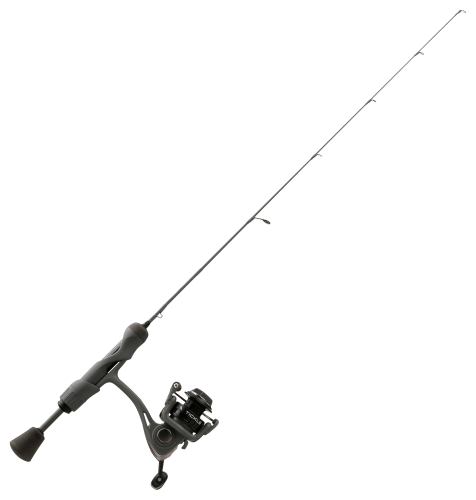 13 Fishing Wicked Stealth Ice Spinning Combo