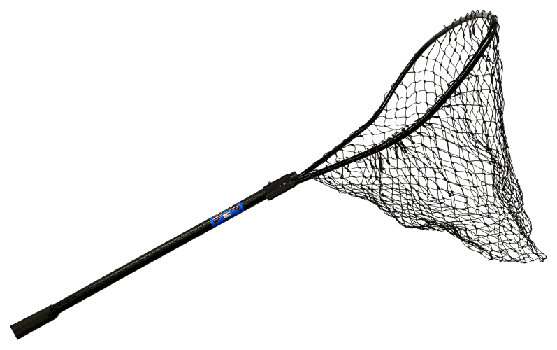 Ranger 9953 Anodized Round-Handle Big Game Landing Net (36-inch Handle, 25 x 24-Inch Hoop, 36-Inch Net Depth)