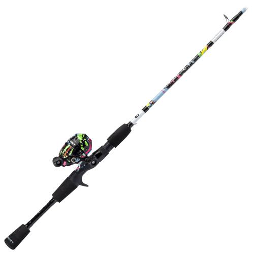 Profishiency Telescopic Fishing Rod and Spincast Reel Combo Micro
