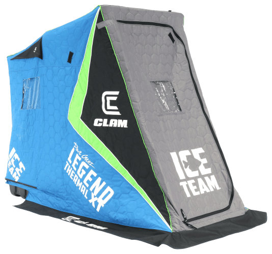 Clam ice fishing shelters store