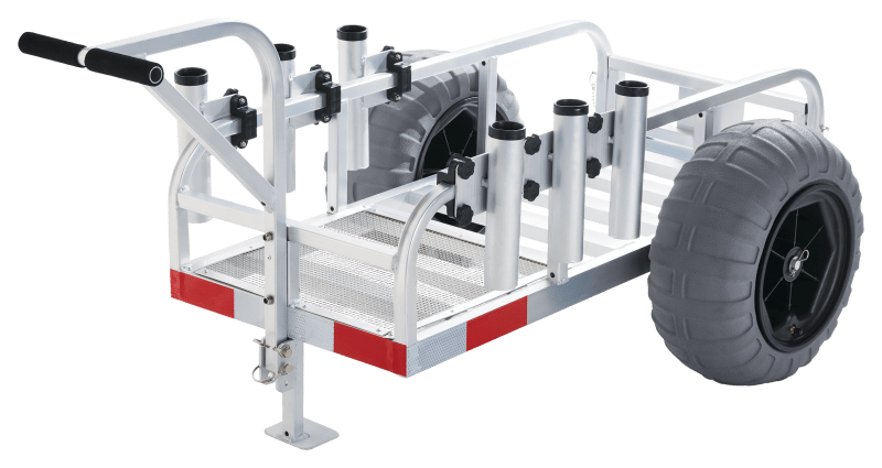Rod Holder Cart UPGRADE!!! DIY Rolling Rod Holder Cart 