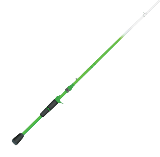 Duckett Fishing Green Ghost Bass Crankin' Rod - 7ft, Medium Power, Fast  Action, 1pc