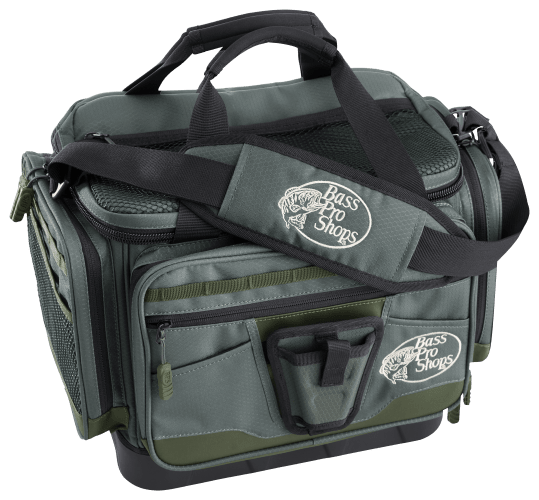 Tackle Bag For Fishing - Soft Sided Tackle Box & Accessory Pack - Shoulder  Strap And All-weather Water-resistant Canvas By Leisure Sports (green) :  Target