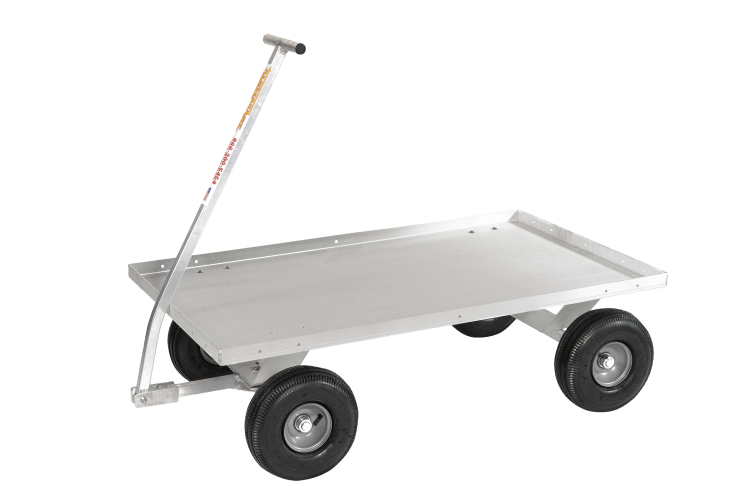 Kahuna Outfitters Classic All-Purpose Large-Deck Aluminum Pull Wagon