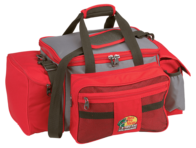 Bass Pro Shops Extreme Qualifier 370 Tackle Bag - Red