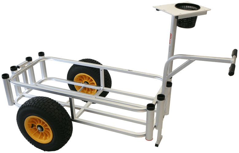 Fish N Mate Fishing Cart with Front Caster by Angler's