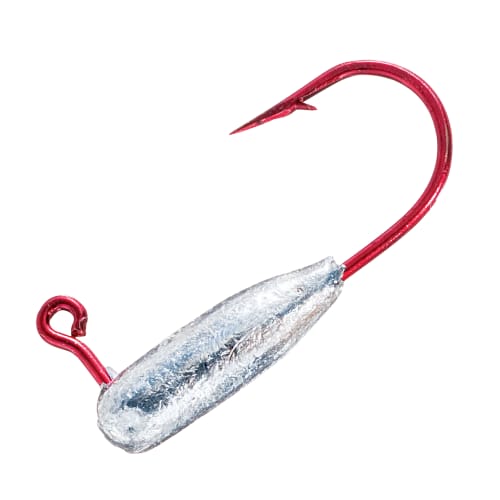 Bass Pro Shops Squirt Head with Red Hook Lead Heads SQHR6415