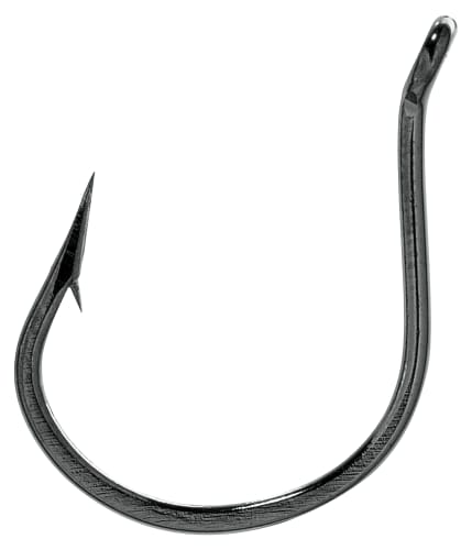 Eagle Claw Lazer Sharp Worm Z-Bend Rotating Hook Bronze 1/0