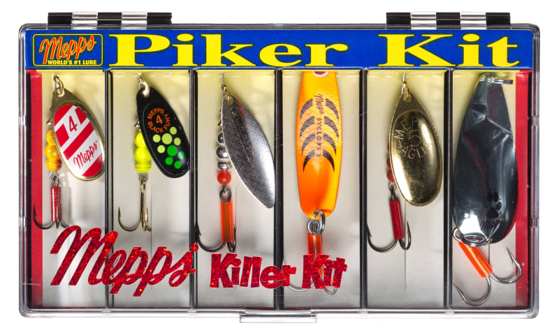 Mepps Piker Kit - Plain Lure Assortment