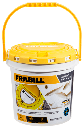 Frabill Dual Bait Bucket with Aerator