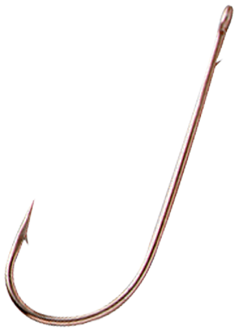 Gamakatsu Worm Hook - Bronze 1/0