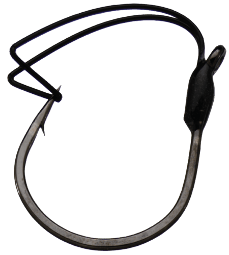 Gamakatsu Worm Hook-5 Per Pack (Black, 3/0), Hooks -  Canada